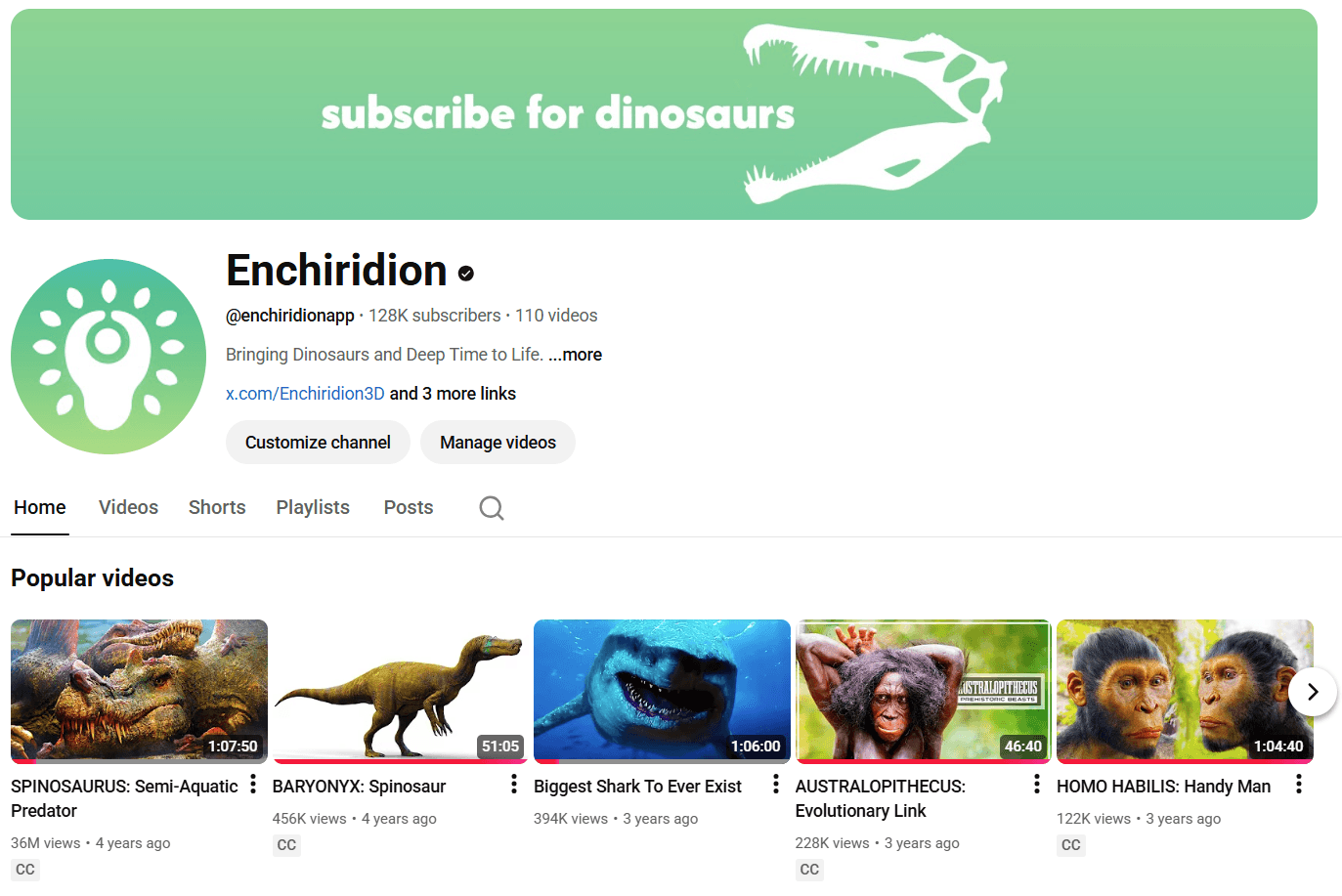 Enchiridion YouTube Channel