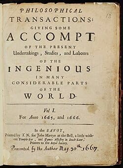 Societies, journals, and public experiments - mid-17th century